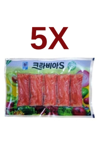 Surimi Yengeç Eti 90gr 5'li Set