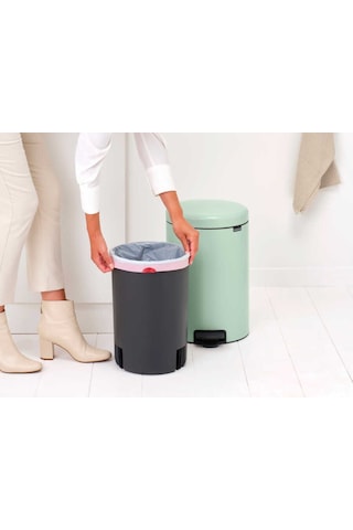Brabantia Newıcon Jade Green Pedallı Çöp Kutusu 20lt Yeşil
