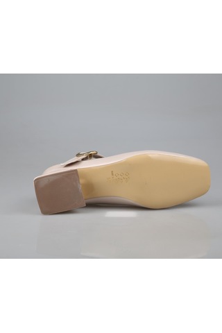 Feles 058-510 Ten Rugan Kadın Topuklu Ayakkabı Ten Rugan