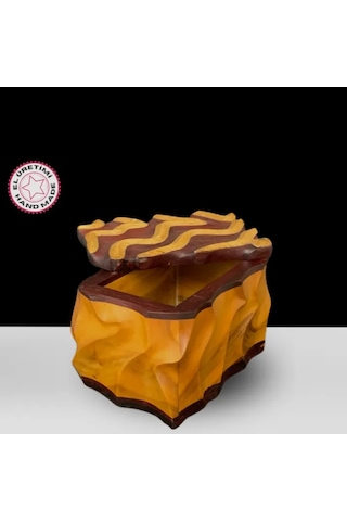 Uretti-yaşar 3037 - El Yapımı Ahşap Takı Kutusu