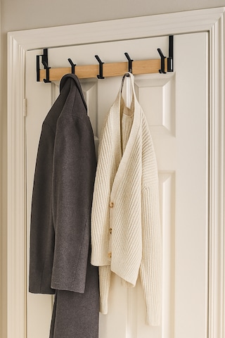 Nwood N-as 01 Masif Ahşap Organik Kapı Arkası Elbise Askısı Ahşap