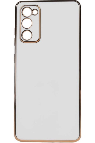 Zore Galaxy Uyumlu A03s Kılıf Bark Kapak - Beyaz Beyaz