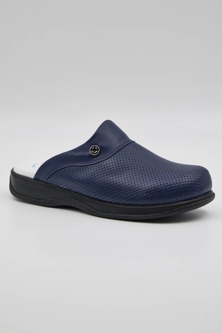 Term-0012 Quicksteps Professional Erkek Anatomik Ve Comfort Sabo Terlik Lacivert