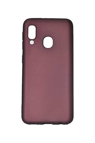Zore Samsung Galaxy Uyumlu A40 Kılıf Nvth Premier Silikon Kapak - Saks Mavi