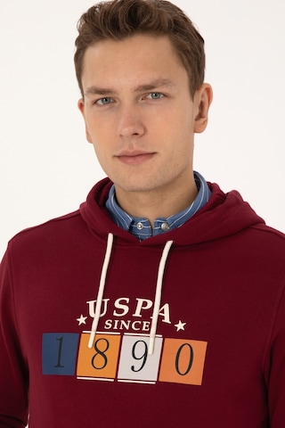 U.s. Polo Assn. Erkek Bordo Sweatshirt 50316364-vr014 Bordo