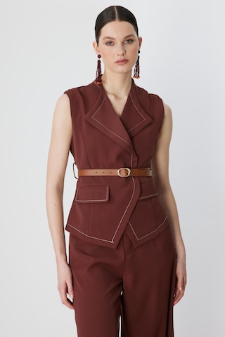 On Fashion Yelek 810 Kahve