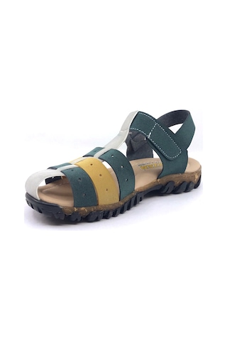 Arzen 4006 Kafesli Erkek Çocuk Sandalet Ayakkabı 001