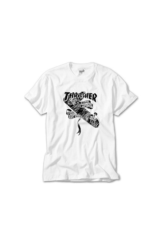 Thrasher Love Affair Beyaz Tişört Beyaz