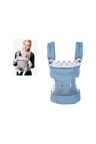 Four Seasons Çok Fonksiyonlu Bebek Taşıyıcısı Four Seasons Çizgili Mavi Mavi