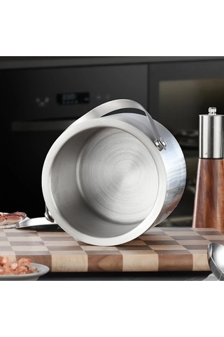 Fastbuy Challenger Kapaklı Paslanmaz Çelik Buz Kasesi 3l Gümüş Bar Şampanya Şarap Bira Soğutucu Gümüş