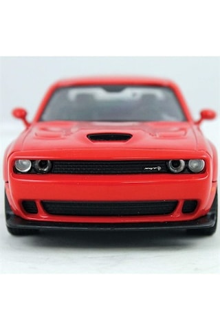 Motormax 2018 Dodge Challenger Srt 1/24 Model Araba Kırmızı