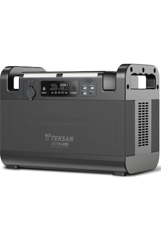 Teksan Go On 1500w Taşınabilir Güç Istasyonu, Güç Kaynağı