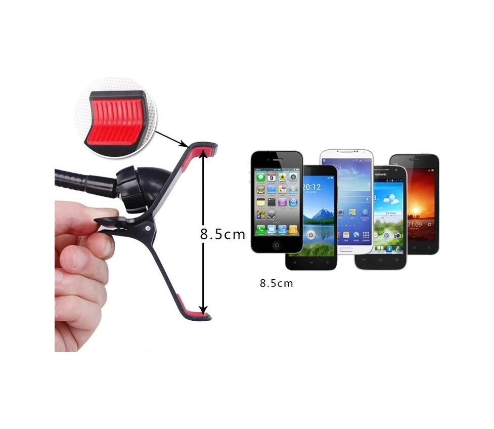 Ceylan Adam Akrobat Telefon Tutucu Oynar Başlıklı Siyah