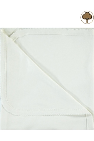 Civil Baby Organik Tek Kat Battaniye 95X85 Cm Ekru 32330R025Ss1-2 Ekru