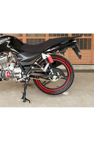 MİCHELİN Motorsiklet Lastik Yazısı Sticker 8 Adet ı