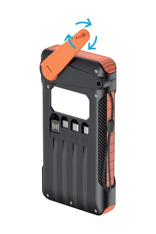 Sunowl So600 Solar Powerbank, 10000 Mah, Led Işık