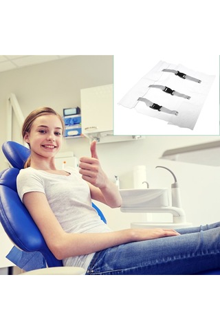 Samdoo Dental Kliniği Diş Sandalyesi Koruyucu Paspas - Şeffaf Pu Plastiği, Esnek Bantlı Ve Sabit Klemli, Tüm Boyutlara Uyumludur