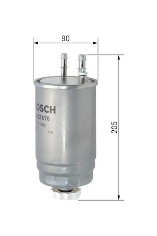 Fiat Linea Mazot Filtresi 1.3 Multijet Euro 4 2007-2012 Bosch