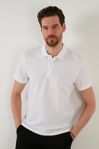 Buratti Regular Fit Pamuklu Düğmeli Erkek Polo Yaka T Shirt 5902326 Beyaz