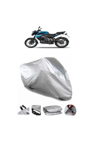 Bajaj Pulsar Ns 125 Gri Motosiklet Brandası Kilit Uyumlu