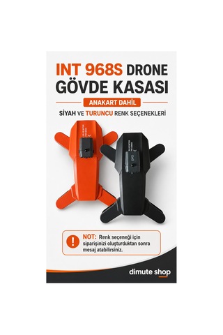 Int 968s Drone Gövde Kasası Anakart Dahil Siyah Veya Turuncu Yedek Parça - 909652989 Int 968s Drone Gövde Kasası Anakart Dahil Siyah Veya Turuncu Yedek Parça - 909652989
