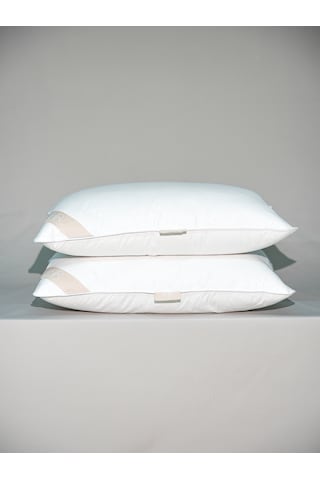 %100 Kaz Tüyü Dolgulu,%70 Gıdık Uyku Yastığı/50x70 1000gr/2 Adet