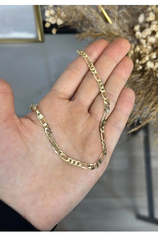 Xp Gold Marka Model Bileklik 18.5 Cm Altın