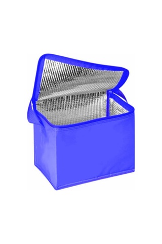 Soğuk / Sıcak Tutucu Özel Yalıtımlı Termos Çanta Araç İçi Kamp Plaj Piknik Omuz Çantası Kolay Taşıma Mavi