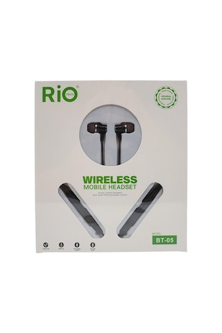 Rio Tech Bt-05 Kablosuz Mobil Kulaklık - 20 Saat Müzik Keyfi