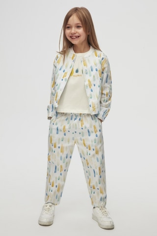 Nk Kids 58560 Kız Çocuk Ekru-mavi Sharp Pantolon Ekru - Mavi