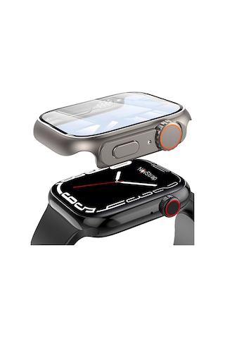NovStrap Apple Uyumlu Watch Se 4 5 Seri 40mm için Ultra Dönüştürücü Kasa ve Ekran Koruyucu