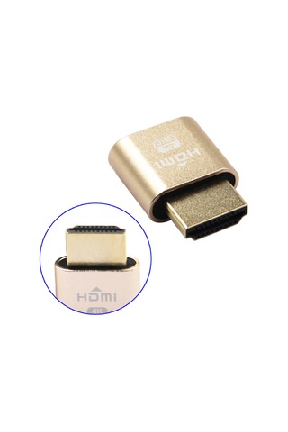 Wbtuo Vga Sanal Ekran Adaptörü Hdmı Uyumlu 1.4 Ddc Edıd Kumplay Fikle Edıp Emulatör