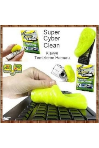 Mucize Temizlik Hamuru Araç İçi Oto Klavye Telefon Temizlik Jeli N11.977
