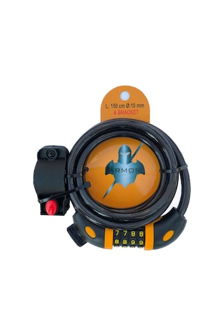 Armor 406Mv Değişebilir Şifreli Motosiklet Ve Bisiklet Kilidi N11.2589