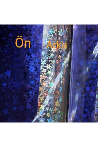 Hediyelik Metalize Kap 50X80 Cm 100 Adetli Paket 2 Taraf  Hologra