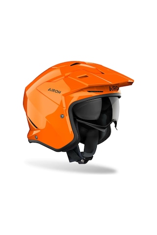 Airoh Kombakt Color Orange Gloss Kask Turuncu