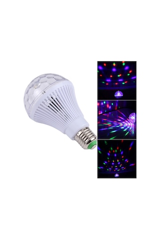 Sones E27 Tam Renkli Dönen Led Sahne Lambası, Ac 85-260v
