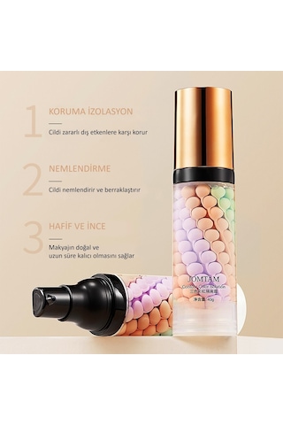 Jomtam Üç Renkli Düzenleyici Gökkuşağı Efsane BB Krem 40 G