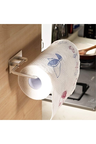 Deltahome Paslanmaz Çelik Kağıt Havluluk Askılık Mutfak Inox