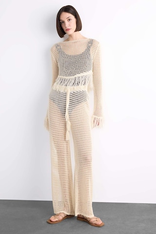 DeFacto Straight Fit Esnek Belli Kroşe Plaj Pantolonu F7460AX25HSER105