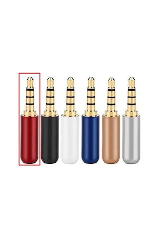 Ic-261e 3.5mm Jak 4 Boğumlu Kırmızı
