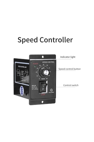 Pazly Tek Fazlı Asenkron Motor 400w Hız Kontrol Cihazı - Kompakt Dayanıklı