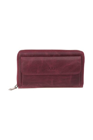 Bilik Deri Bordo Unisex Portföy & Clutch Çanta Ar P-706-cr Acı Kahverengi