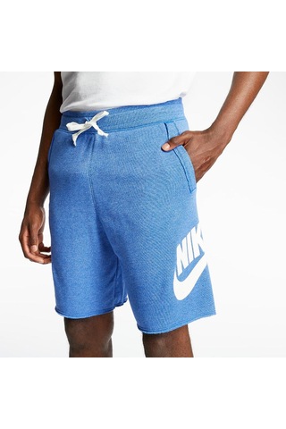 Nike Sportswear Clup Futura Alumni Bol Kesim Erkek Mavi Spor Şort