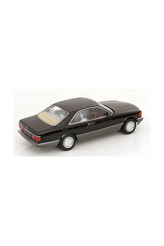 Kk Scale 1/18 Mercedes 500 Sec C126 1985 Black
