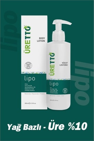 Üretto Lipo Vücut Losyonu 200ml