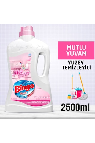 Bingo Fresh Yüzey Temizleyici Mutlu Yuvam 2500 ML