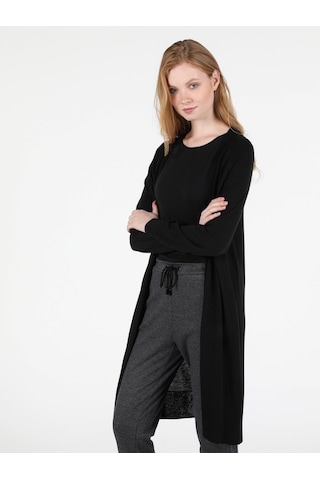 Colin's  Regular Fit  Kadın Siyah Hırka CL1050370_Q1.V1_BLK