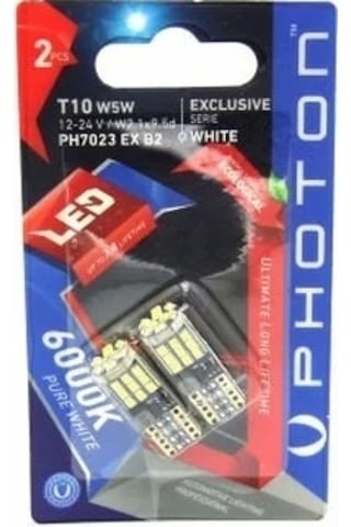 Ph7023 Ex B2 T10 W5w 12-24v Canbus Exclusıve Serıe 2'li Blıster Ph7023 Ex B2 T10 W5w 12-24v Canbus Exclusıve Serıe 2'li Blıster