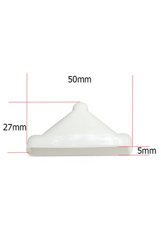 Ayrıntıshop Cam Köşe Koruyucu Plastik Takoz 4mm İle 6mm 2000adet
